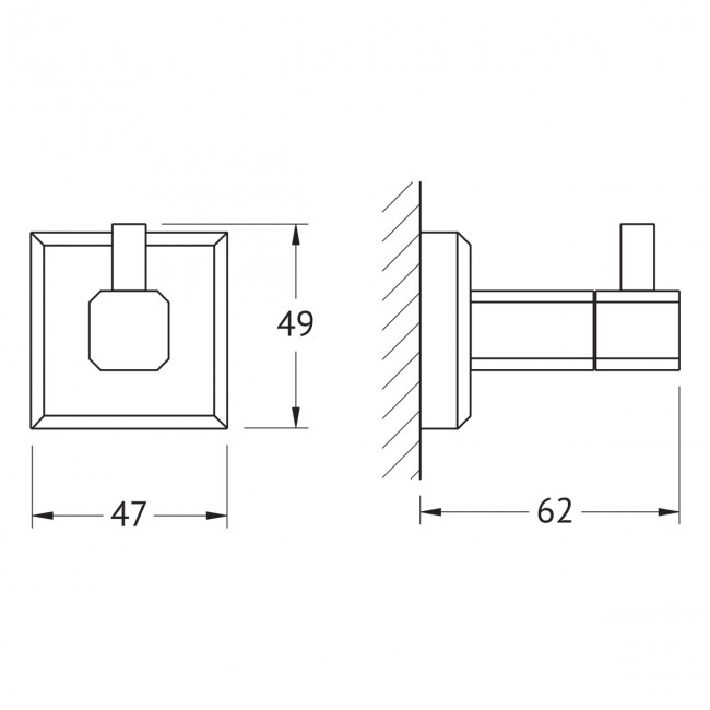 Крючок Artwelle Hagel 9915 Крючок Artwelle Hagel 9915
