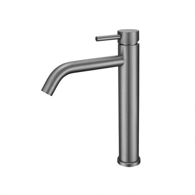 Смеситель Prohanss для раковины высокий монолитный, графит (P31.15.09) Смеситель Prohanss для раковины высокий монолитный, графит (P31.15.09)