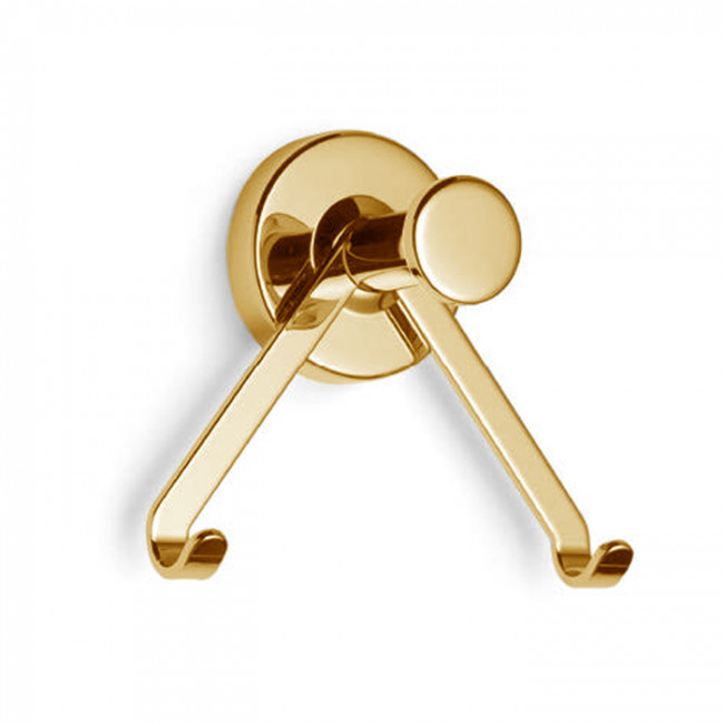 Bertocci Cinquecento Крючок подвесной, двойной, цвет: золото