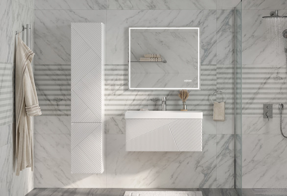 Тумба подвесная Velvex Edge 80.1Y (белая) (tp.EDG.9696.80.1Y белый глянец) Тумба подвесная Velvex Edge 80.1Y (белая) (tp.EDG.9696.80.1Y белый глянец)