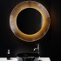 Laufen Kartell Зеркало круглое d=78см, настенное, со скрытой подсветкой, цвет: янтарь