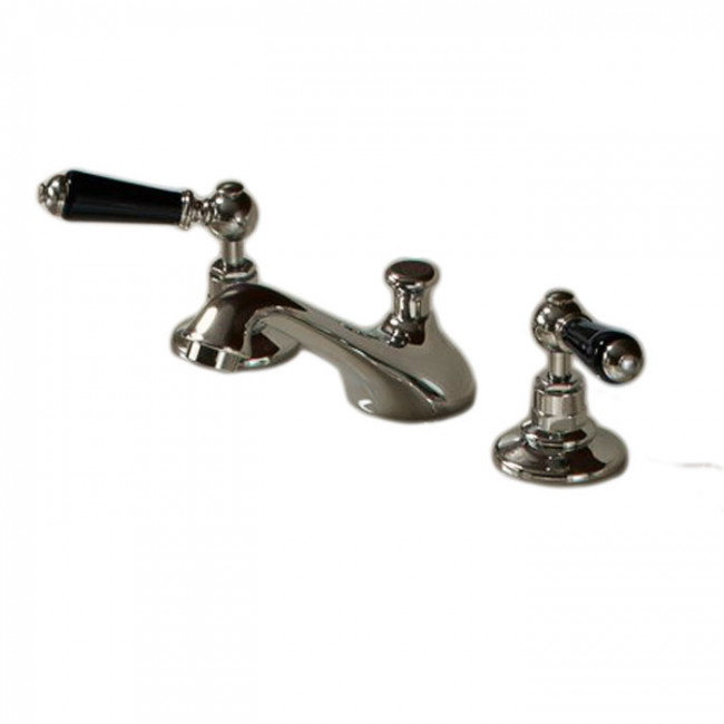 Devon&Devon Black Dandy Смеситель для раковины, цвет: никель блестящий MARF46NKSBD