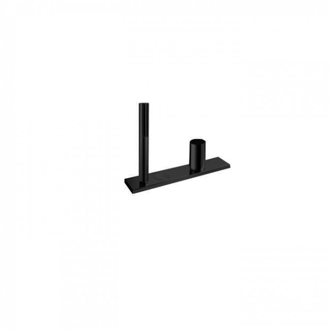 Fantini Milano Смеситель для ванны, набортный, без излива, цвет: Matt Gun Metal PVD