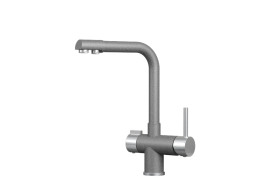 Смеситель для кухни GRANULA (5008, ГРАФИТ)