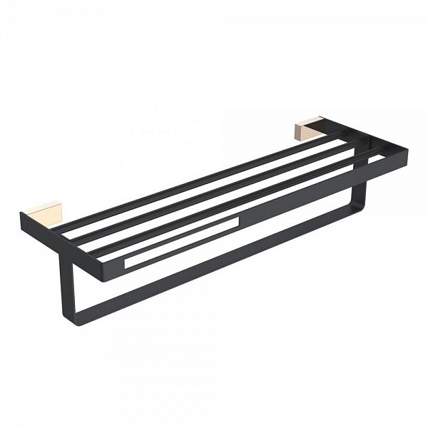 Полка для полотенец Boheme Q Gold & Black 10947-G-B Полка для полотенец Boheme Q Gold & Black 10947-G-B