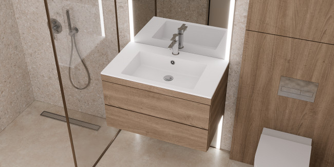 Раковина Paola Nero 800 ST White (Paola Nero 800 ST-W) Раковина Paola Nero 800 ST White (Paola Nero 800 ST-W)