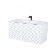 Тумба с умывальником, подвесная, 100 см, белый, Bild, IDDIS, (BIL10W0i95K)