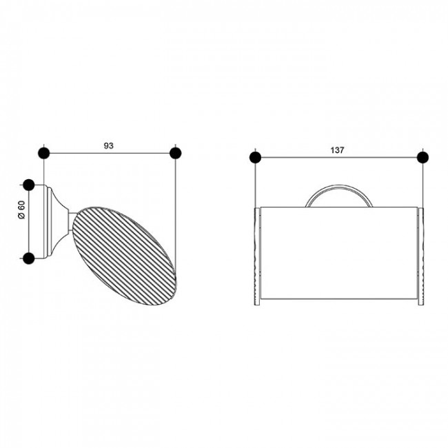 Держатель для туалетной бумаги Bongio Fleur, цвет: золото 24к. 11008OR00
