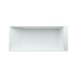 Laufen Kartell Ванна 175x75x44см, отдельностоящая, с слив-переливом с подсветкой, сисит. подъема, материал: композит, цвет: белый