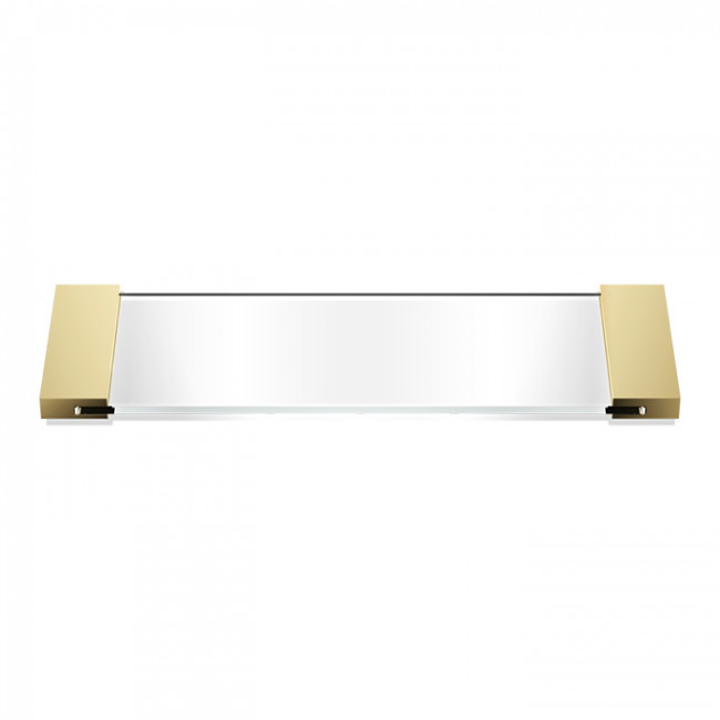 Decor Walther Classic Tab 34 Лоток универсальный 34x12см, прозрачное стекло, настольный, цвет: золото Decor Walther Classic Tab 34 Лоток универсальный 34x12см, прозрачное стекло, настольный, цвет: золото