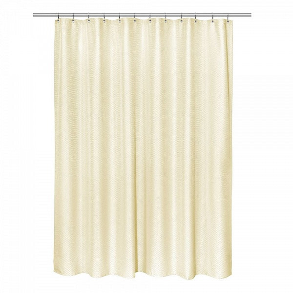 Шторка для ванной 178х213 Carnation Home Fashions Grace Jacquard Ivory FSC18-HX84/08