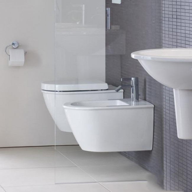 Duravit Darling New Биде подвесное, с 1 отв. под смес., 37x54см, цвет: белый