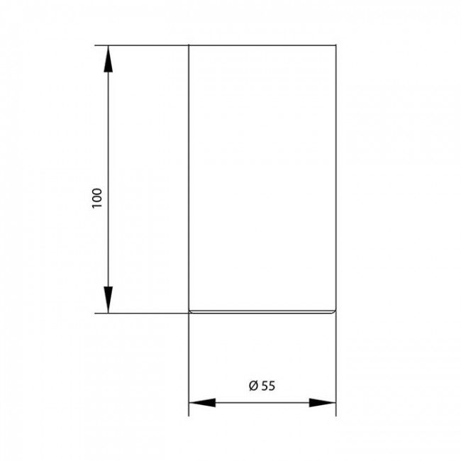 Стакан настольный Bongio T Mix, цвет: золото 24к.
