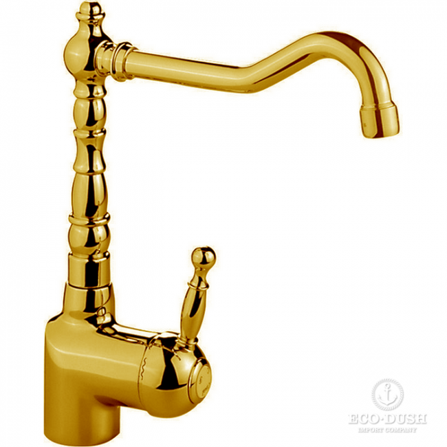 CISAL Arcana Royal Смеситель для кухни на 1 отверстие, цвет: золото AY00253024
