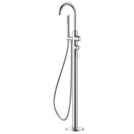 Напольный смеситель для ванны с душем DQ Bonn хром (DA1706001)