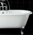 Devon&Devon Draycott Ванна чугунная отдельностоящая 170х79хh61 см, цвет: белый, ножки белые