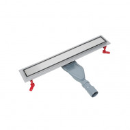 Лоток душевой IDDIS Perfex, сифон 360, комбинированный затвор, двухсторонняя решетка, 600мм, хром (975B6SB00DZ)