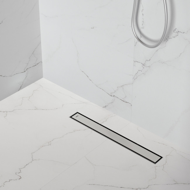 Лоток душевой IDDIS Perfex, сифон 360, комбинированный затвор, двухсторонняя решетка, 600мм, хром (975B6SB00DZ)