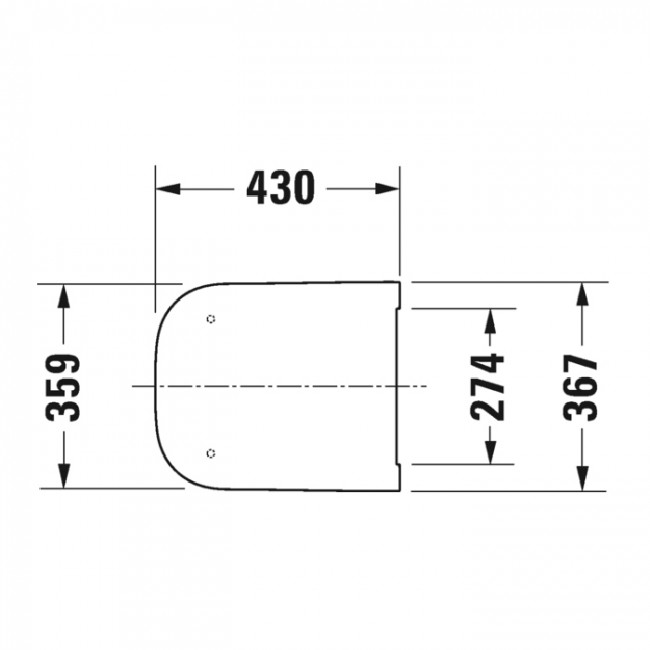 Duravit Happy D.2 Сиденье для унитаза съемное, петли: нерж. Сталь, с автоматическим закрыванием, Цвет: Белый