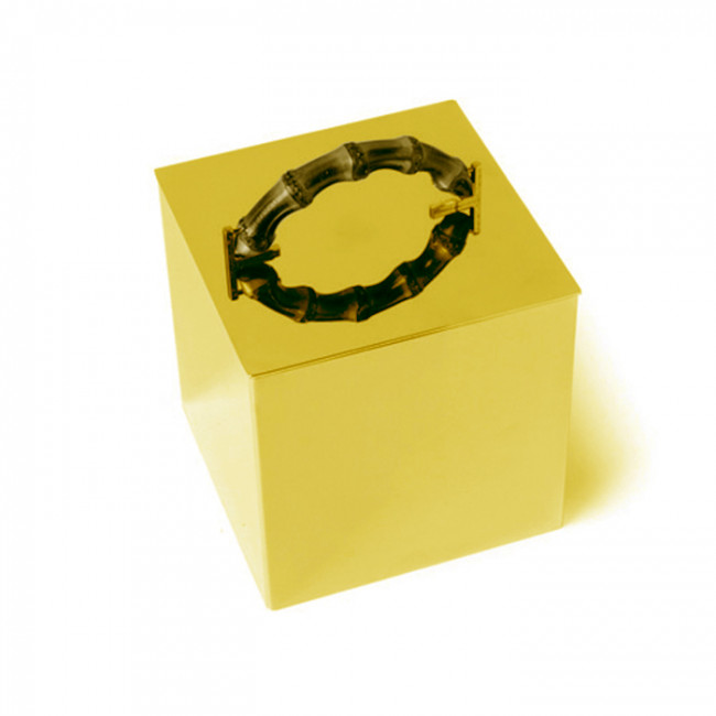 Bertocci Guccio Контейнер с крышкой 15хh17х15см., цвет: золото