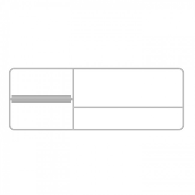 Bertocci Fly Релинг металлический 34см для аксессуаров из композита, с полотенцедержателем и бумагодержателем, SX, цвет: белый матовый Bertocci Fly Релинг металлический 34см для аксессуаров из композита, с полотенцедержателем и бумагодержателем, SX, цвет: белый матовый