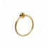 Bongio Fleur, Полотенцедержатель-кольцо 20см., подвесной,  цвет: золото 24к.