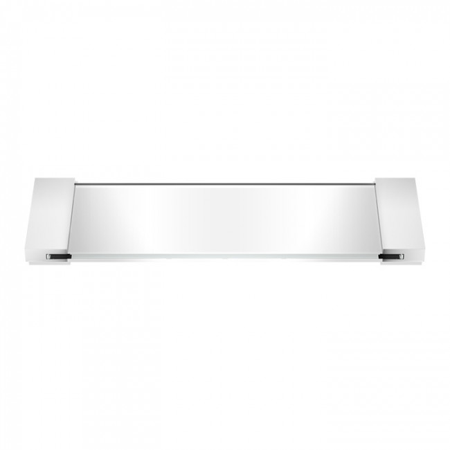 Decor Walther Classic Tab 34 Лоток универсальный 34x12см, прозрачное стекло, настольный, цвет: хром