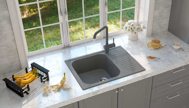 Мойка Ulgran Classic темно-серый (U-202-309)