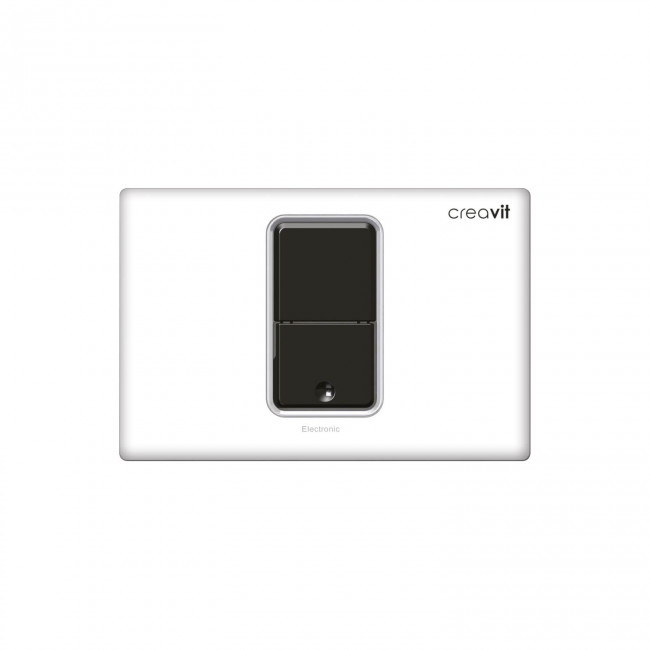 CREAVIT Кнопка для инсталляции сенсорная белая (для батареи)