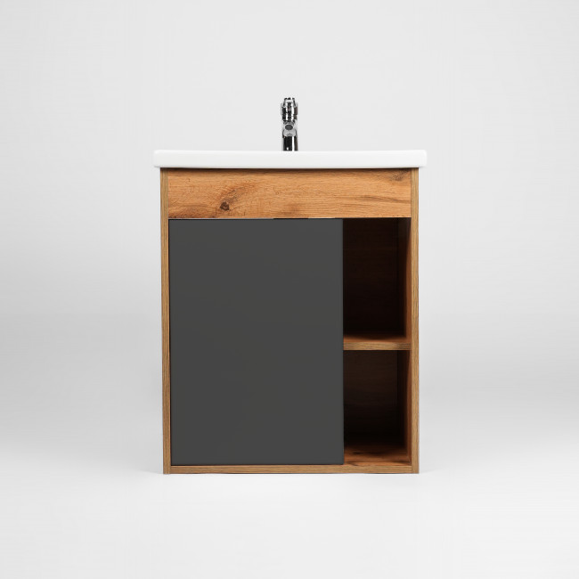 Тумба VIANT "Бостон" COMO 70 1 ств подвесная графит 425х655х620 (VBOS70COG-T1STP) Тумба VIANT "Бостон" COMO 70 1 ств подвесная графит 425х655х620 (VBOS70COG-T1STP)