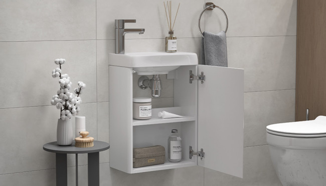 Тумба Velvex Bio 40 Maxi (tp.BIO.BIO.MAXI.40.1D белый глянец) Тумба Velvex Bio 40 Maxi (tp.BIO.BIO.MAXI.40.1D белый глянец)