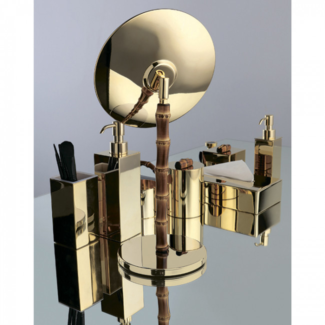 Bertocci Guccio Туалетный ёршик, напольный 8хh45х8см., цвет: золото