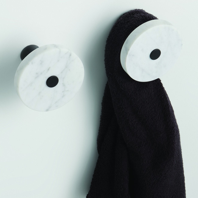 Bertocci Carrarino Крючек, подвесной, цвет: Carrara/хром