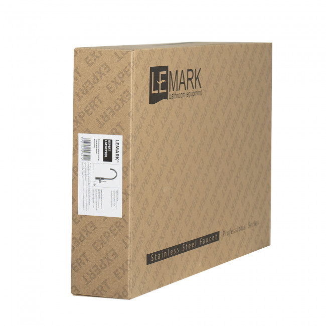 Смеситель Lemark Expert для кухни с поворотным изливом (LM5079BL)