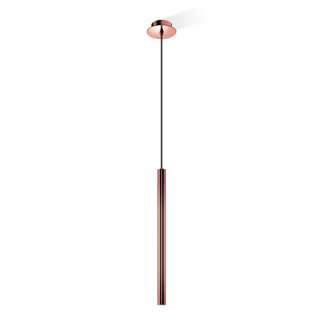 Decor Walther Pipe 1 D Светильник потолочный 3.5xh70-220см с диммером, светодиодный, 1x LED 6.5W, цвет: розовое золото