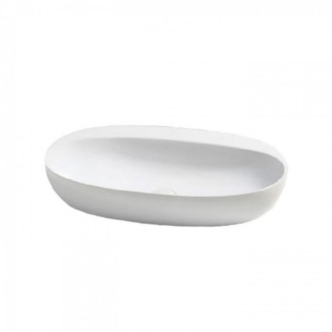 AZZURRA ELEGANCE Раковина 70х42 см, без отв., накладная, цвет: белый AZZURRA ELEGANCE Раковина 70х42 см, без отв., накладная, цвет: белый