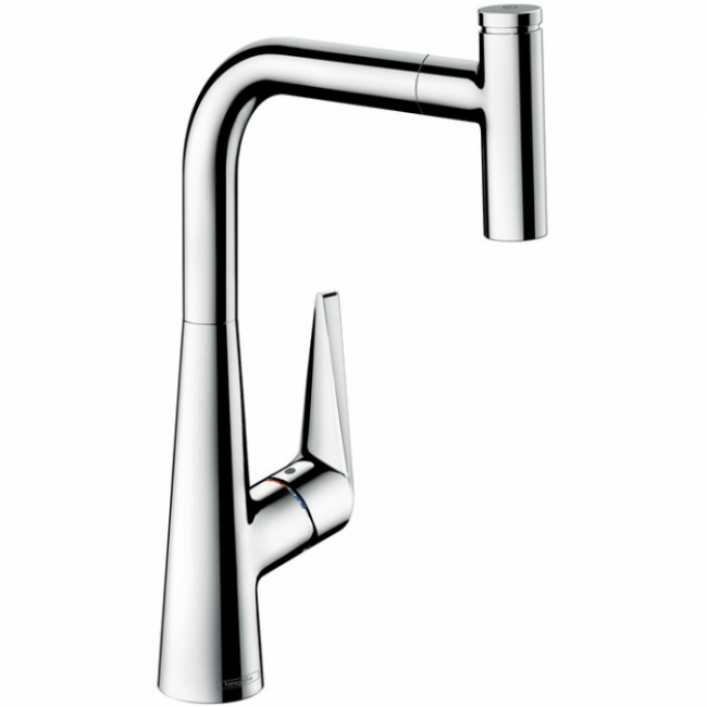 Hansgrohe Talis Select S, Смеситель для кухни, с выдвижным душем, Цвет: хром Hansgrohe Talis Select S, Смеситель для кухни, с выдвижным душем, Цвет: хром