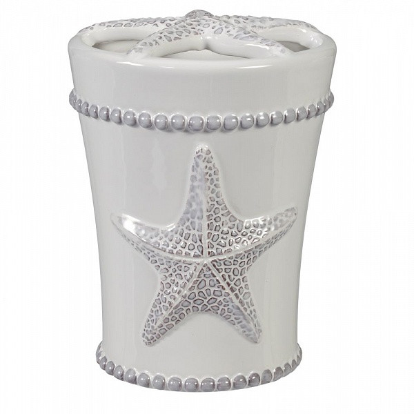 Стакан для зубных щеток Creative Bath Shell Cove SHE60NAT