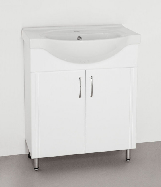 Тумба с раковиной Style Line Эко Стандарт 23 под умывальник Эрика 71