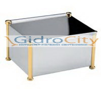 Салфетница настольно-подвесная Сylinder plain хром Windisch 87110CR