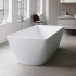 Duravit DuraSquare Ванна прямоугольная  встраиваемая 180x80см, с ножками, с2 наклонами для спины, цвет: белый