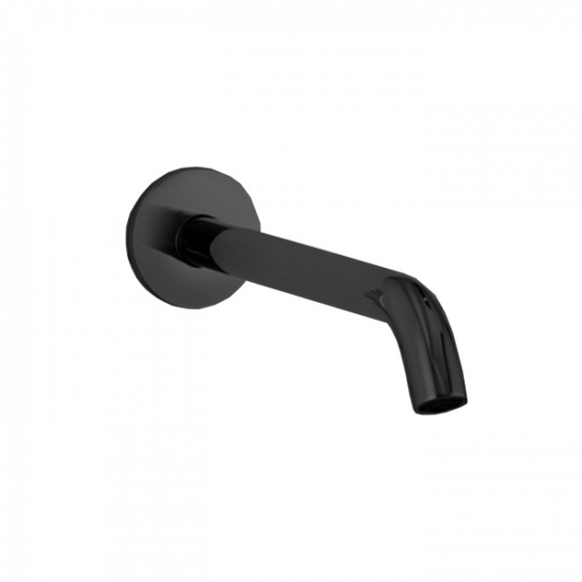 Fantini Nostromo Излив для раковины 25см., настенный, цвет: черный матовый