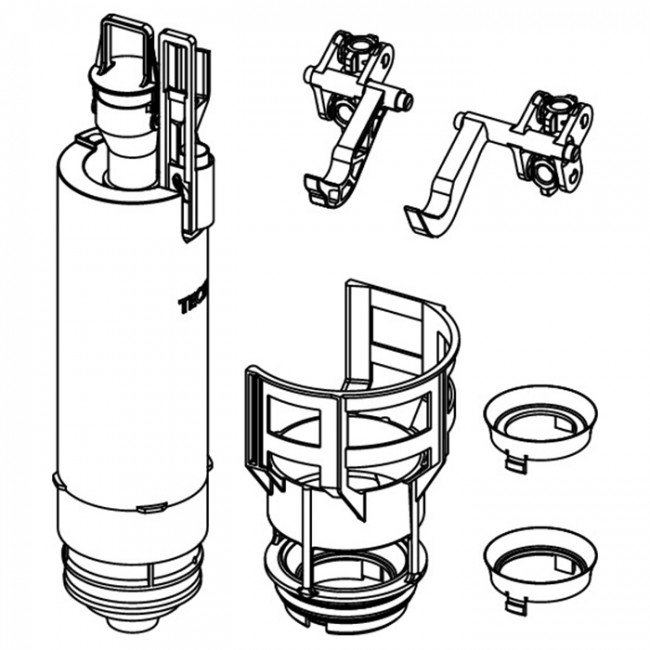 TECE Сливной клапан A2 9820223