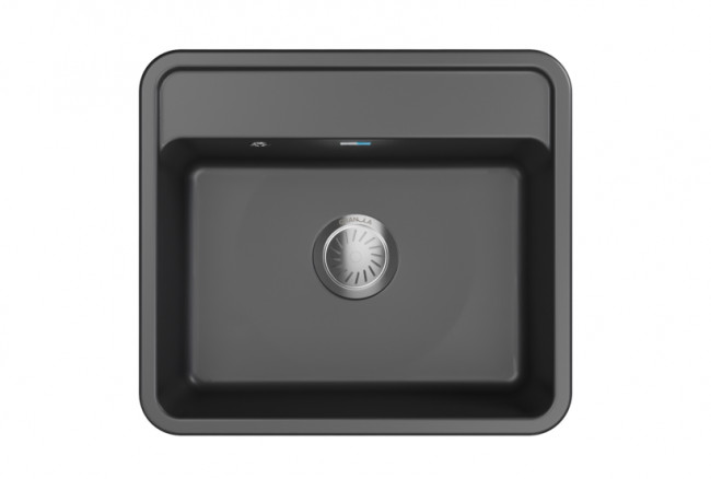 Кухонная мойка GRANULA Стандарт (5601, ЧЁРНЫЙ)