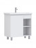 Тумба под раковину VIGO Milos 800-1-0 (Como) белый, поставляется в разобранном виде (318 белый)