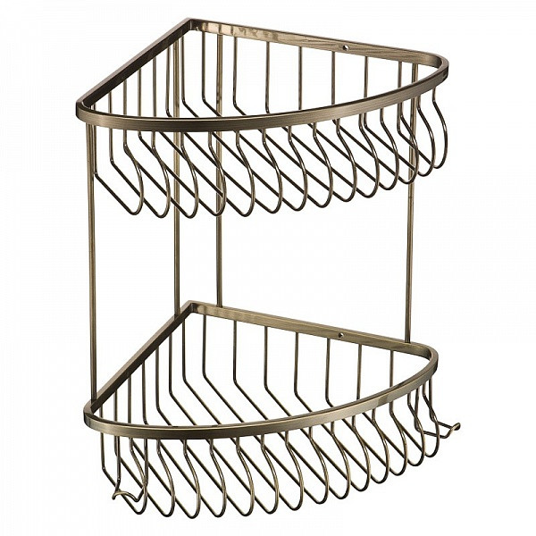 Полка-решетка угловая Hayta Gabriel Classic Bronze 13993-2/BRONZE