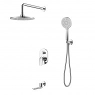 Смеситель Lemark Verba для ванны и душа, встраиваемый (LM11422C)