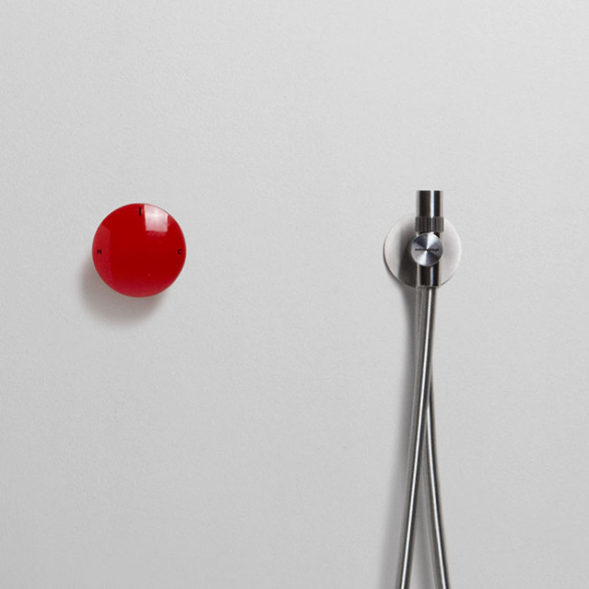 Antonio Lupi Minimayday Смеситель, встраиваемый, цвет: красный