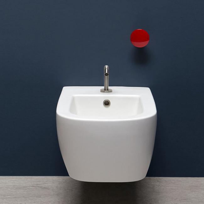 Antonio Lupi Minimayday Смеситель, встраиваемый, цвет: красный