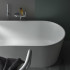 Laufen VAL Ванна 160x75x45см, отдельностоящая, с слив-переливом, материал: композит, цвет: белый